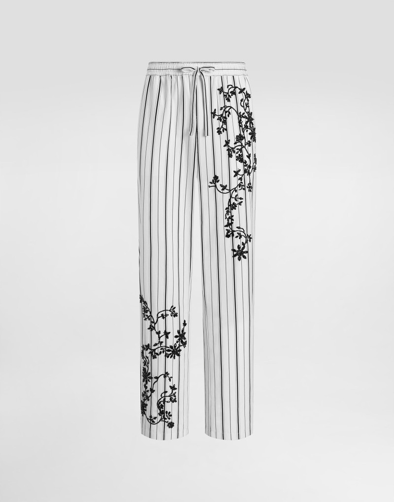Vanity trousers with embroidery 1