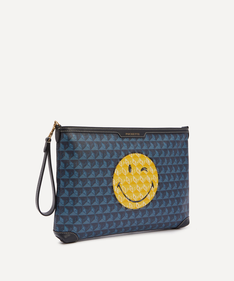 Anya Hindmarch I am a Plastic Bag Wink Pochette outlook