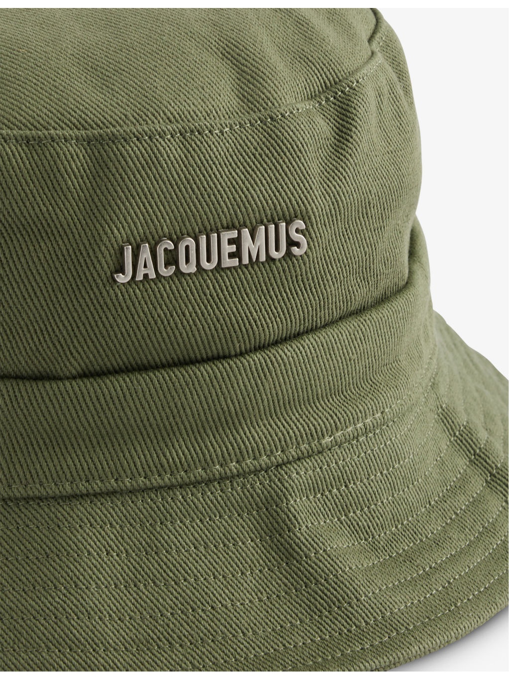 Le Bob Gadjo Brand-Plaque Cotton Bucket Hat - 2