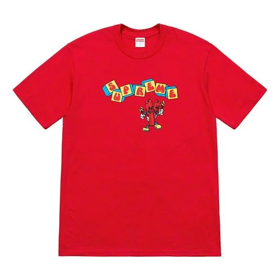 대 SS19 단청 빨간 SUP-SS19-10496를 인쇄하는 Dynamite 티 - 1