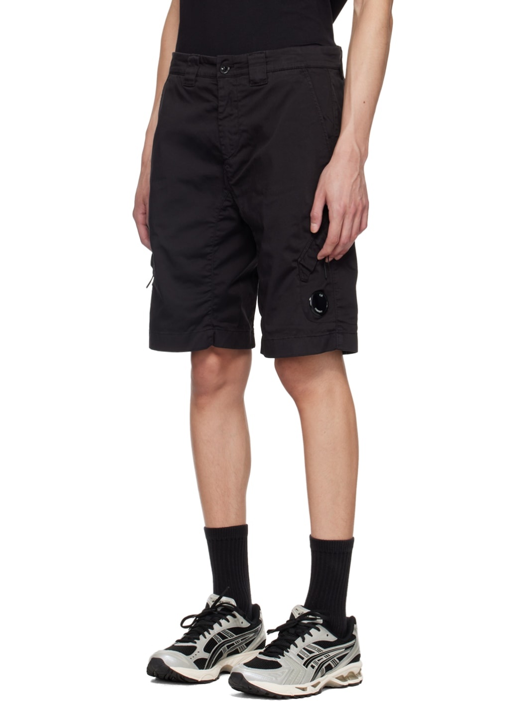 Black Utility Shorts - 4