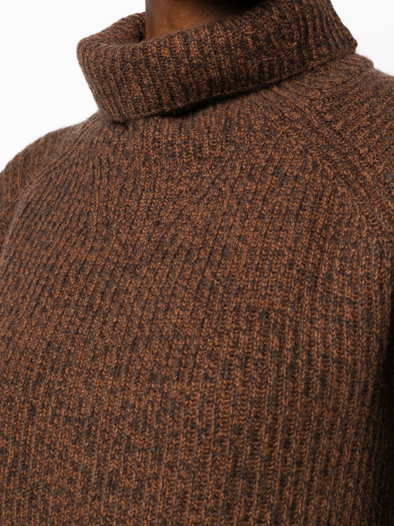 Pierce cashmere turtleneck sweater 5