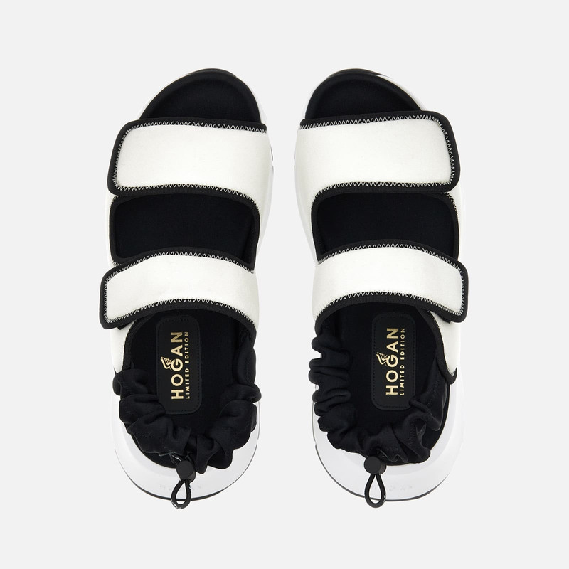 Sandals Hogan H585 Black White 4