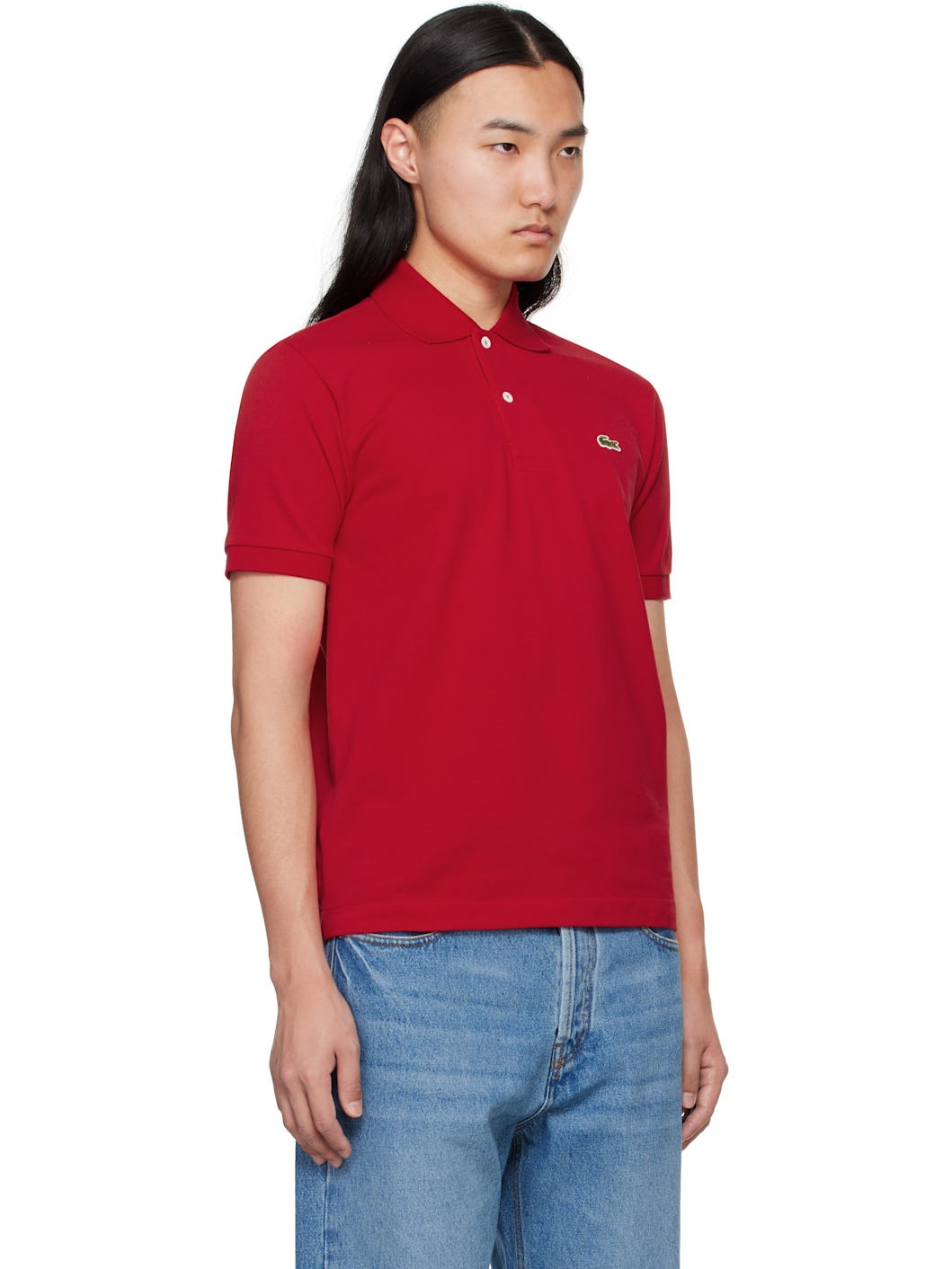 Red Classic Fit Original L.12.12 Polo - 2