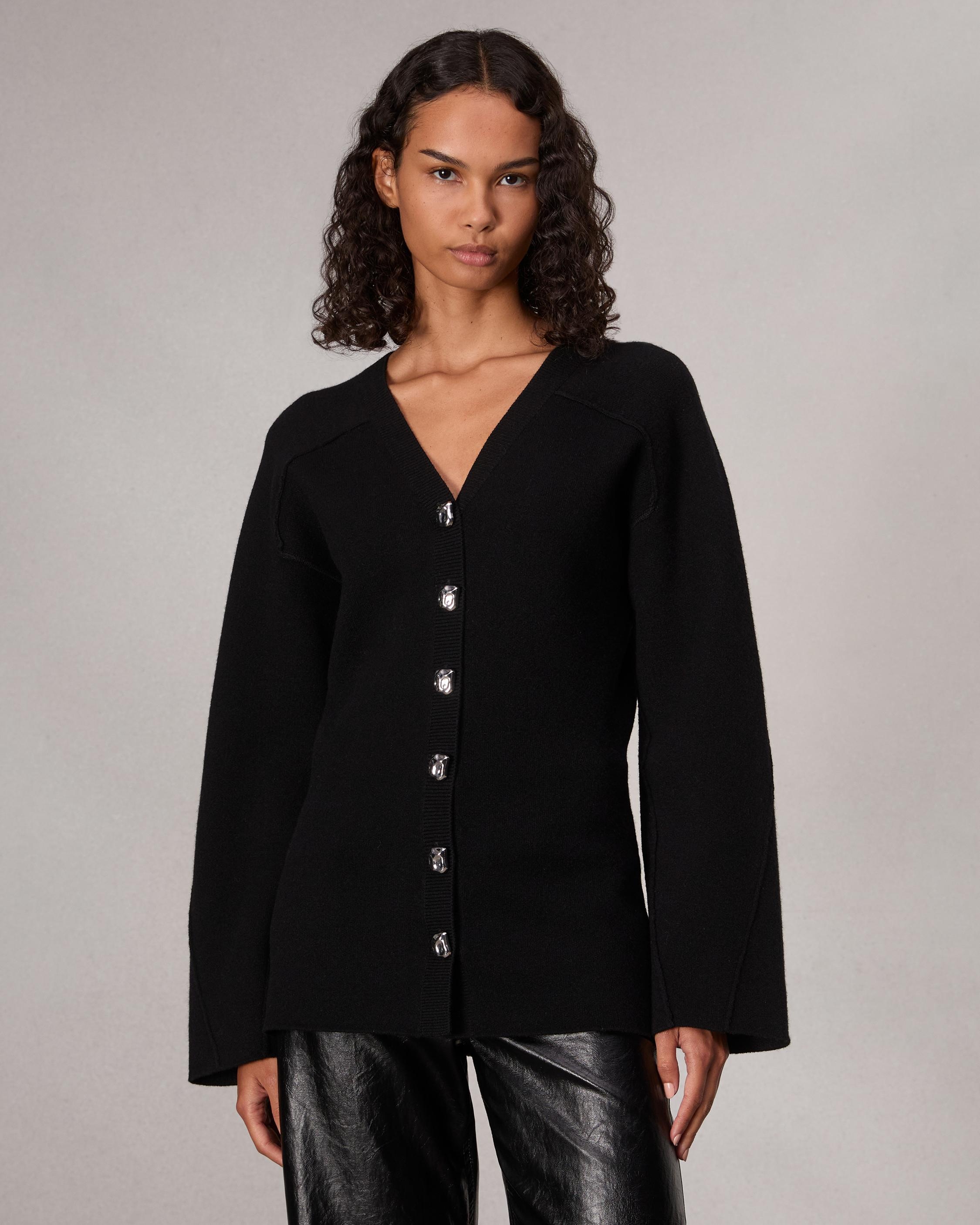 Bridget V-Neck Cardigan - 2