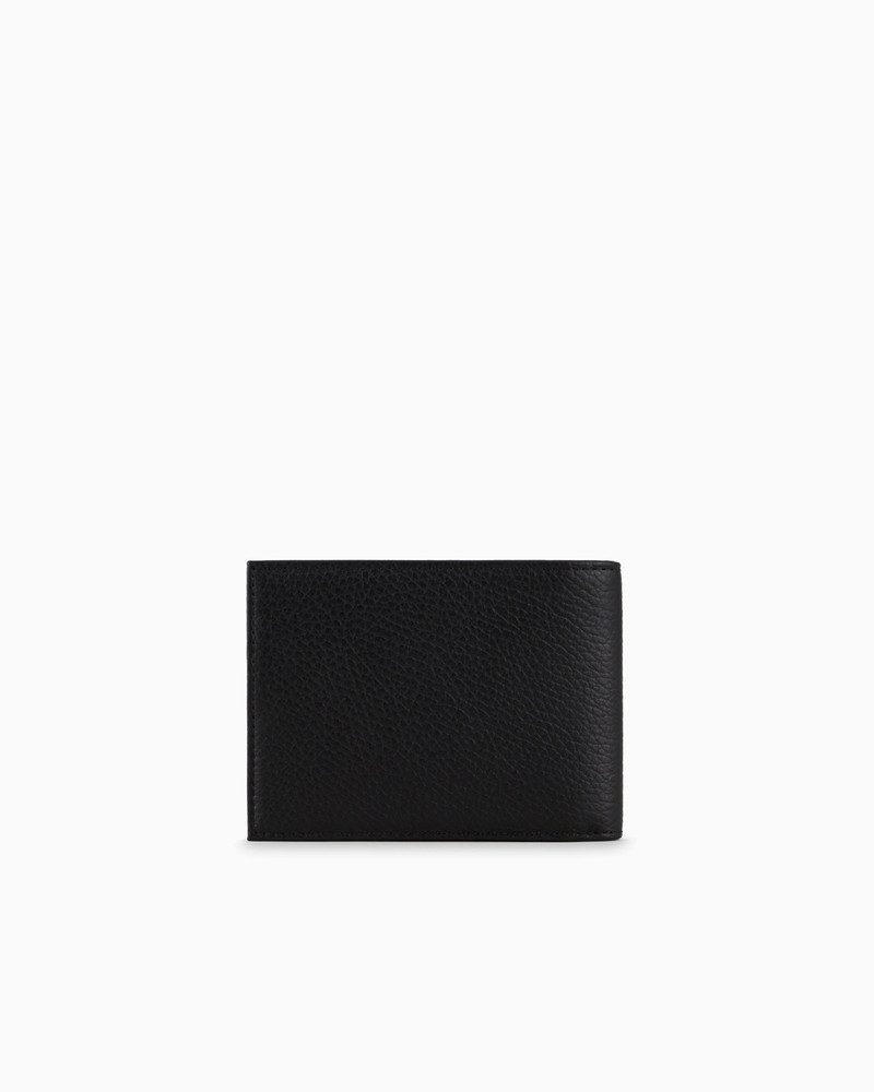 EMPORIO ARMANI TUMBLED-LEATHER WALLET WITH COIN PURSE outlook