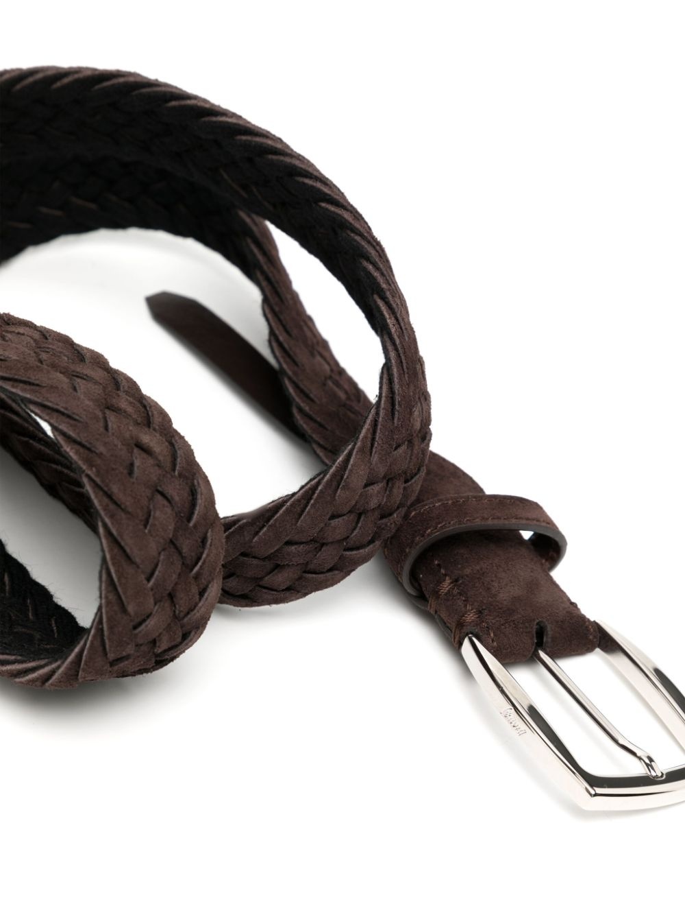 Nubuck braided belt - 2