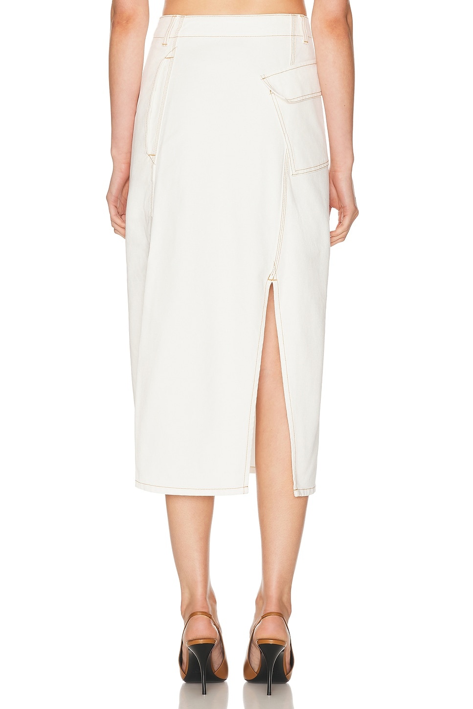 Asymmetric Utility Skirt - 4