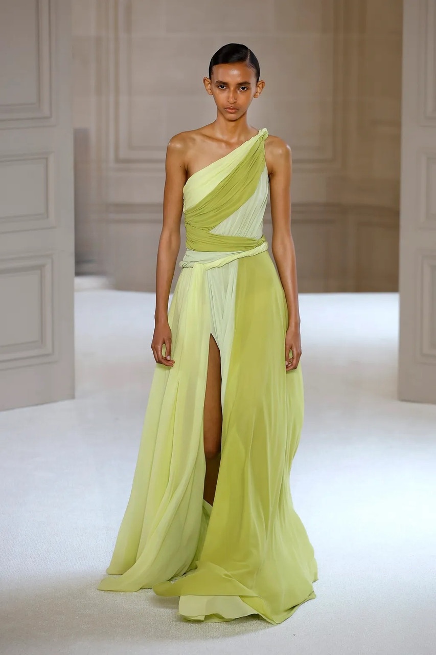 Onee Shoulder Twist Gown - 2
