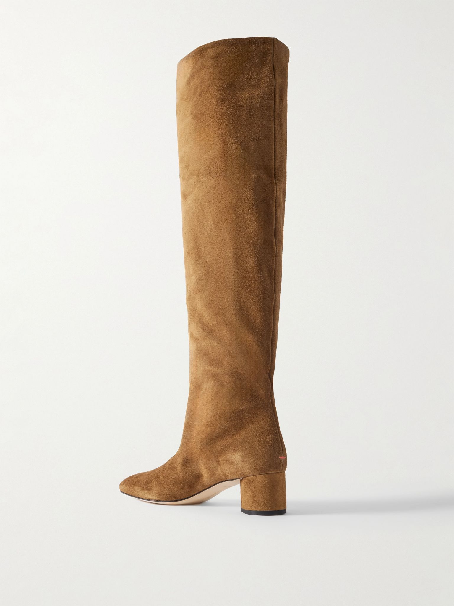 Willa suede over-the-knee boots Brown - 3