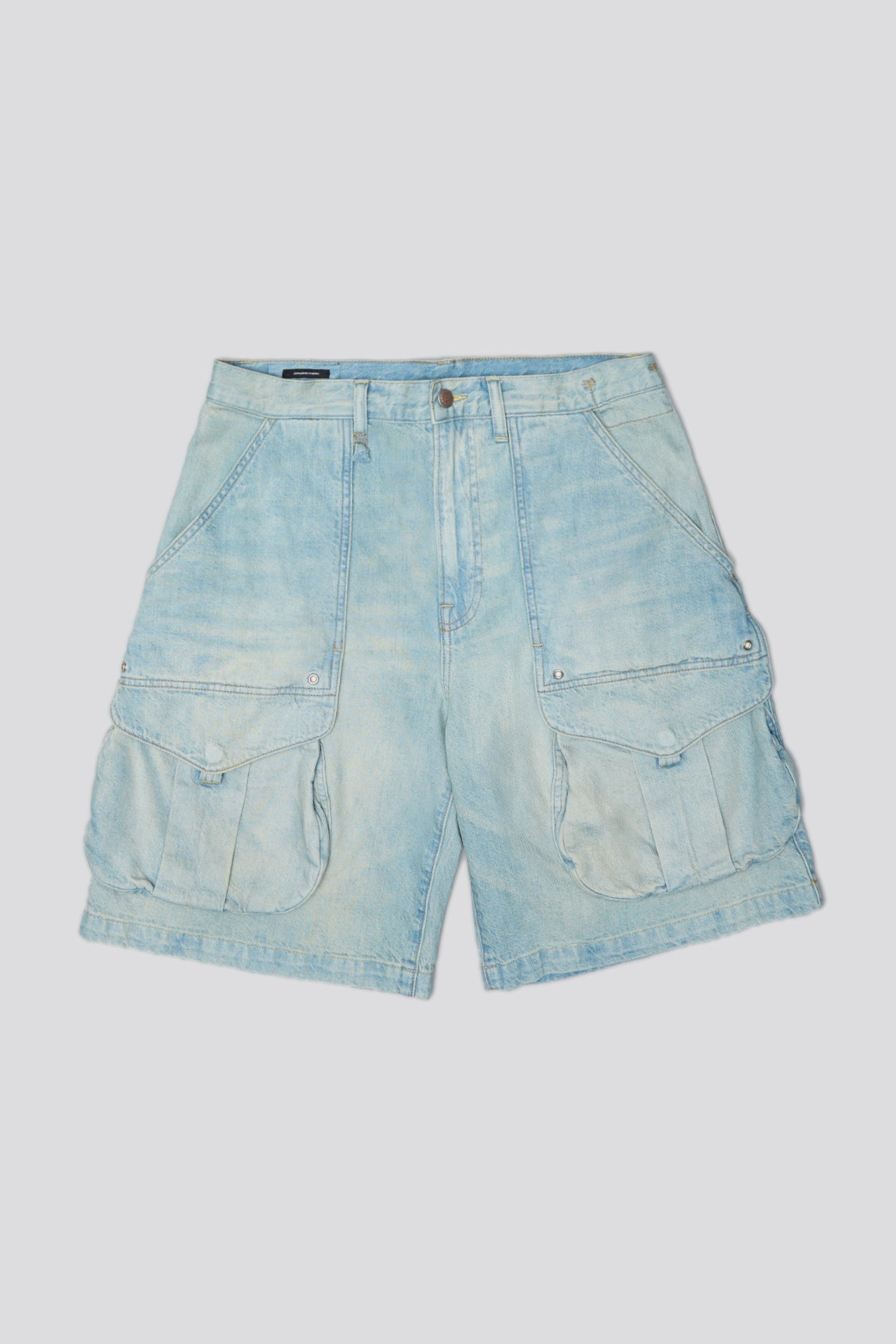 MULTIPOCKET RELAXED SHORT - LENNON BLUE - 1