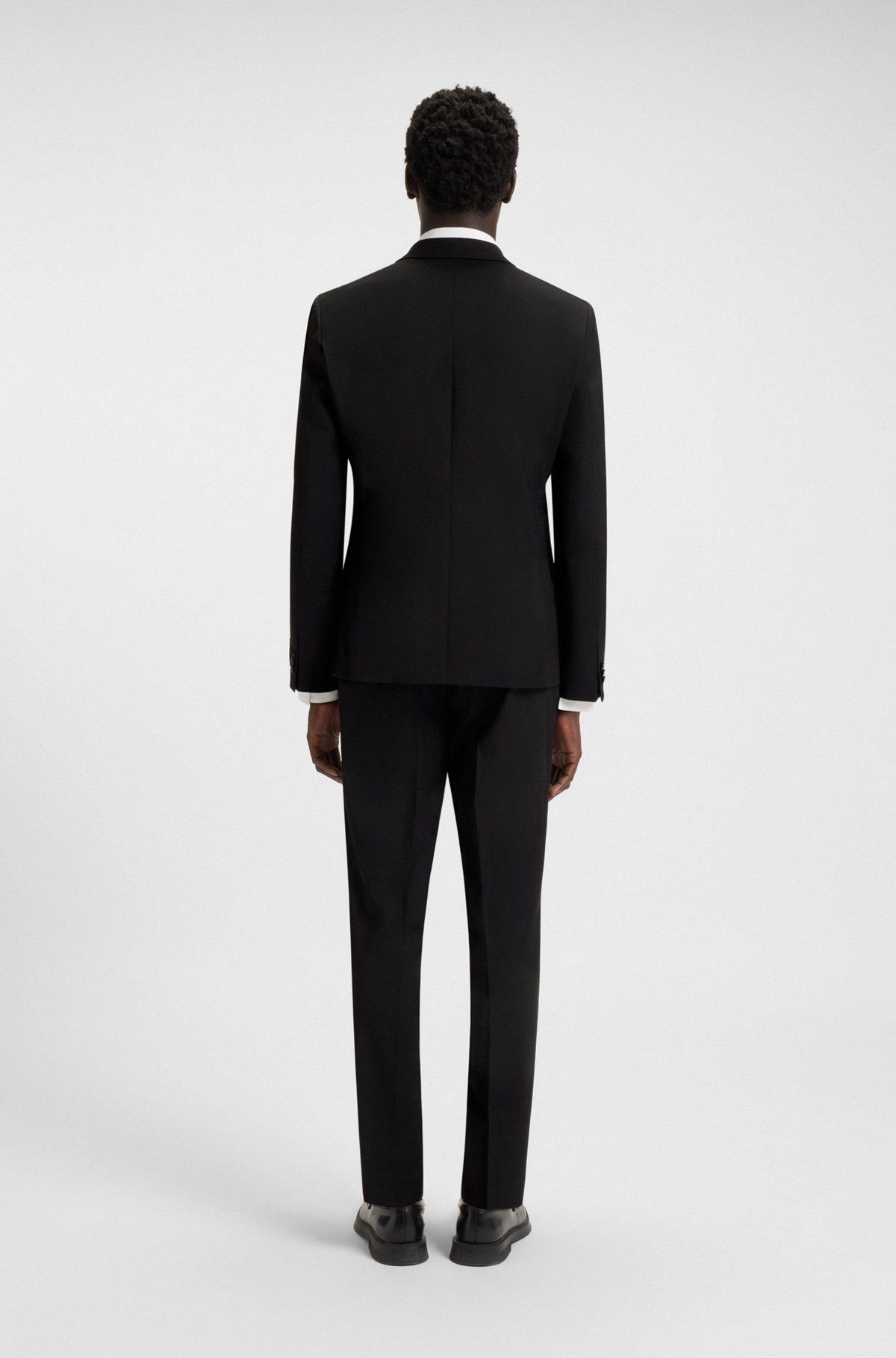 EXTRA-SLIM-FIT JACKET IN A STRETCH-WOOL BLEND - 4