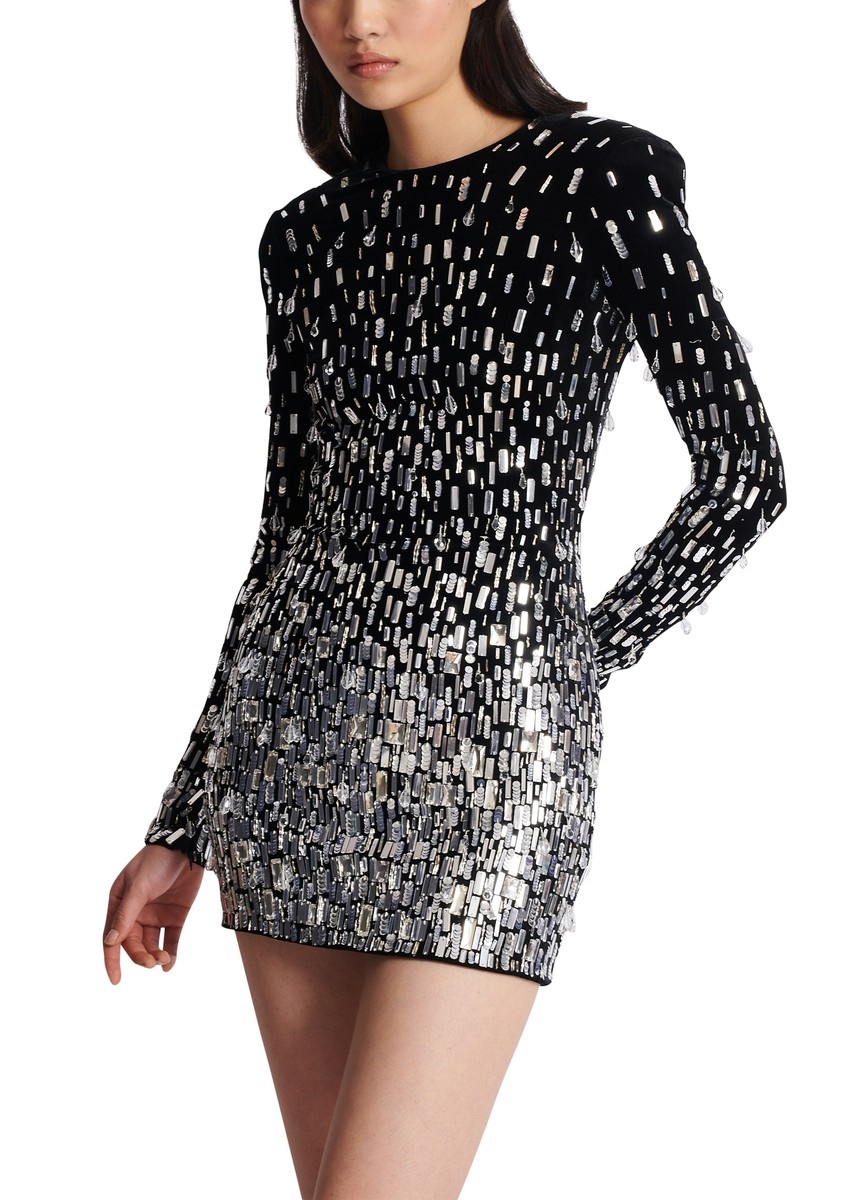 Short Sequin Dress - 8