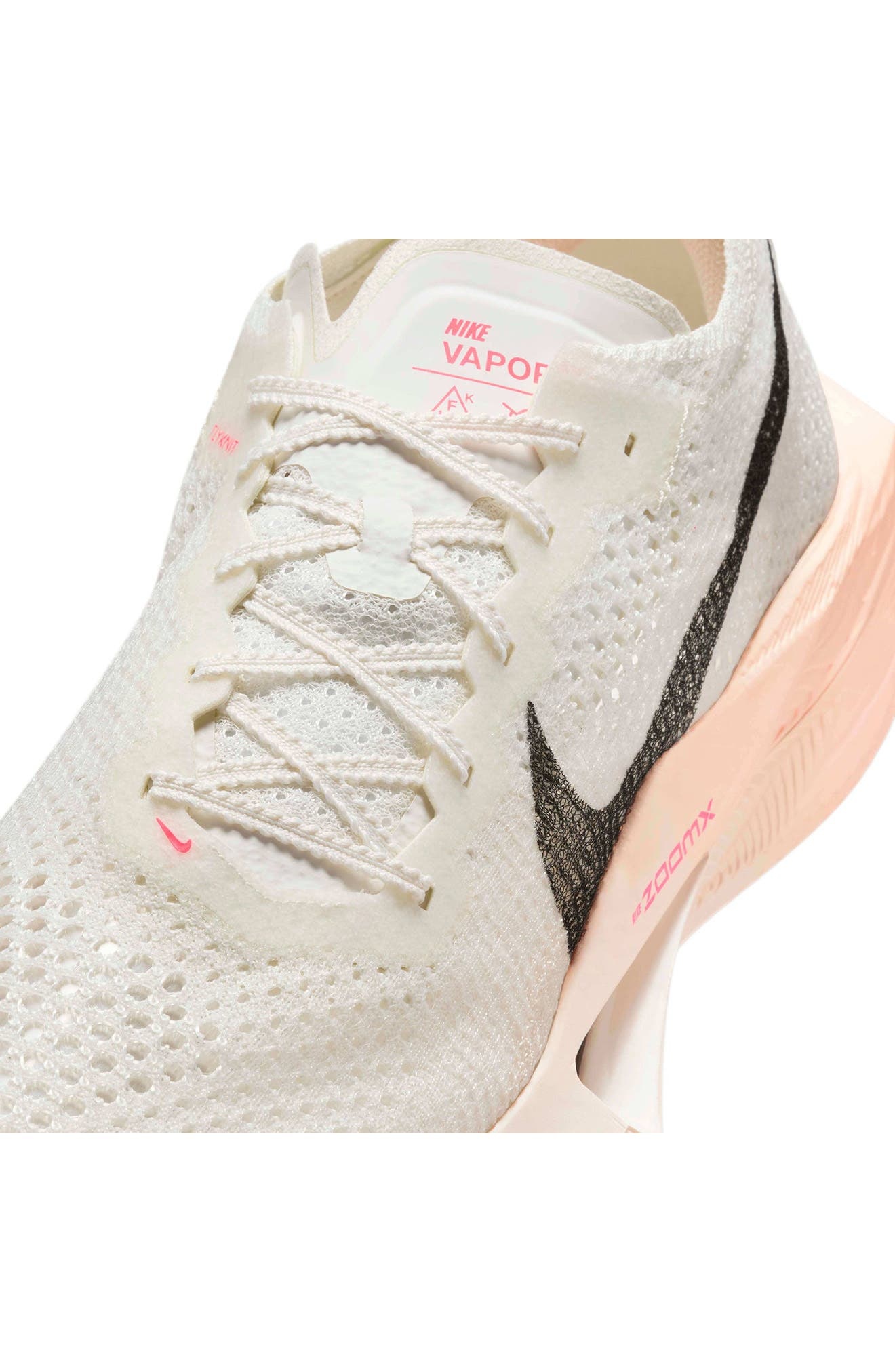Nike Vaporfly 3 Racing Shoe in Sail/Black/Crimson/Guava at Nordstrom - 7