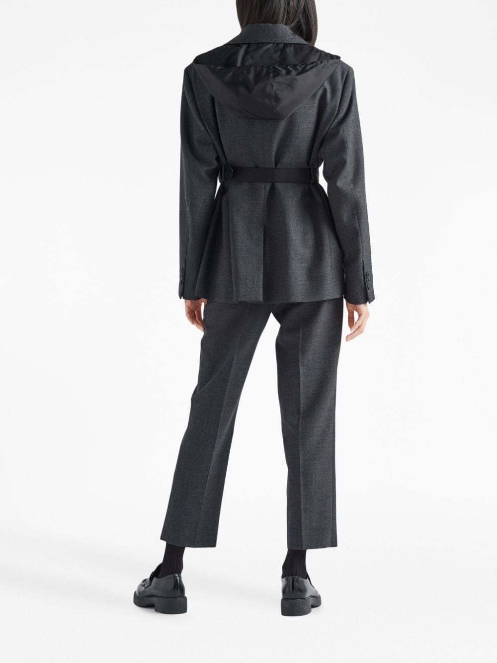 zip-pocket cropped trousers - 4