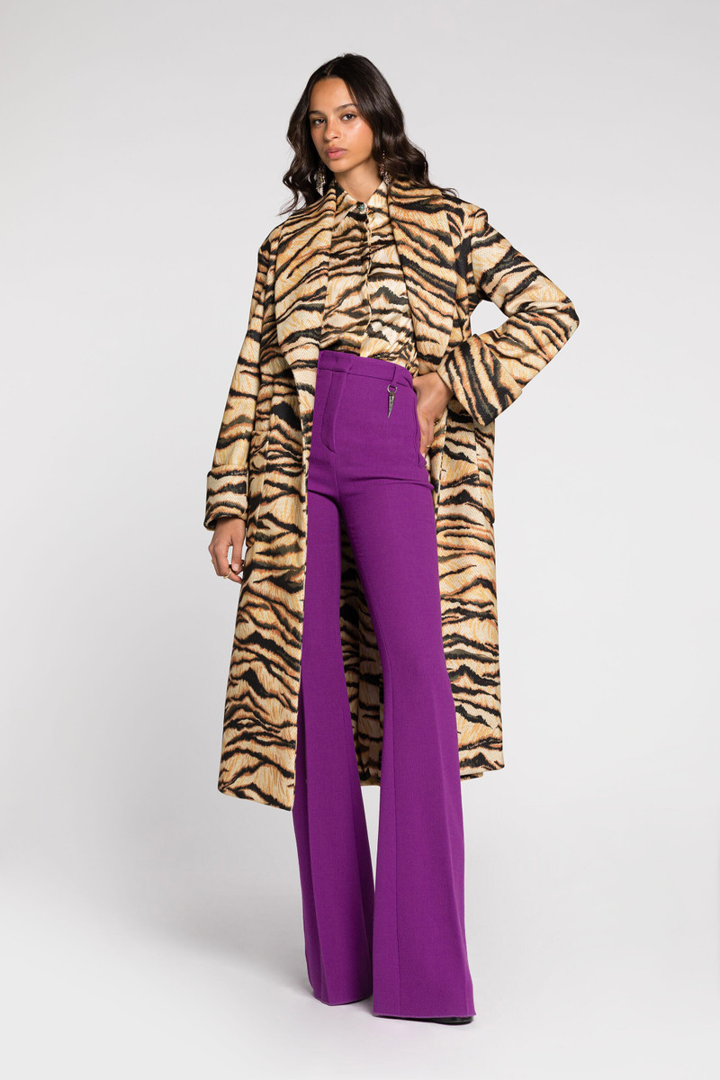 Tailored trousers with fangs 3