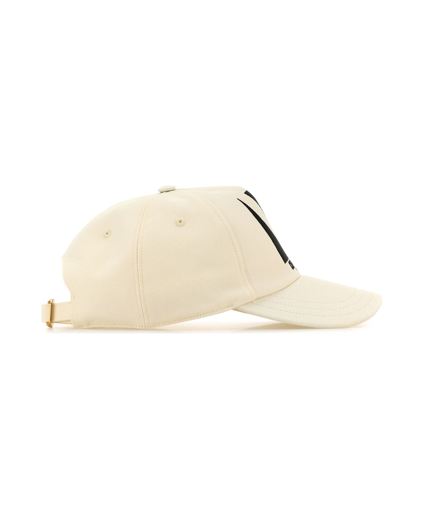 Chez Valentino Cotton Baseball Hat With Embroidery - 2
