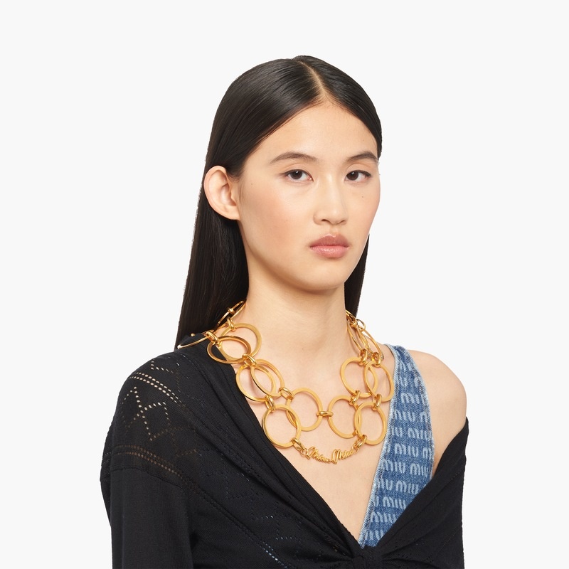 Metal necklace - 5