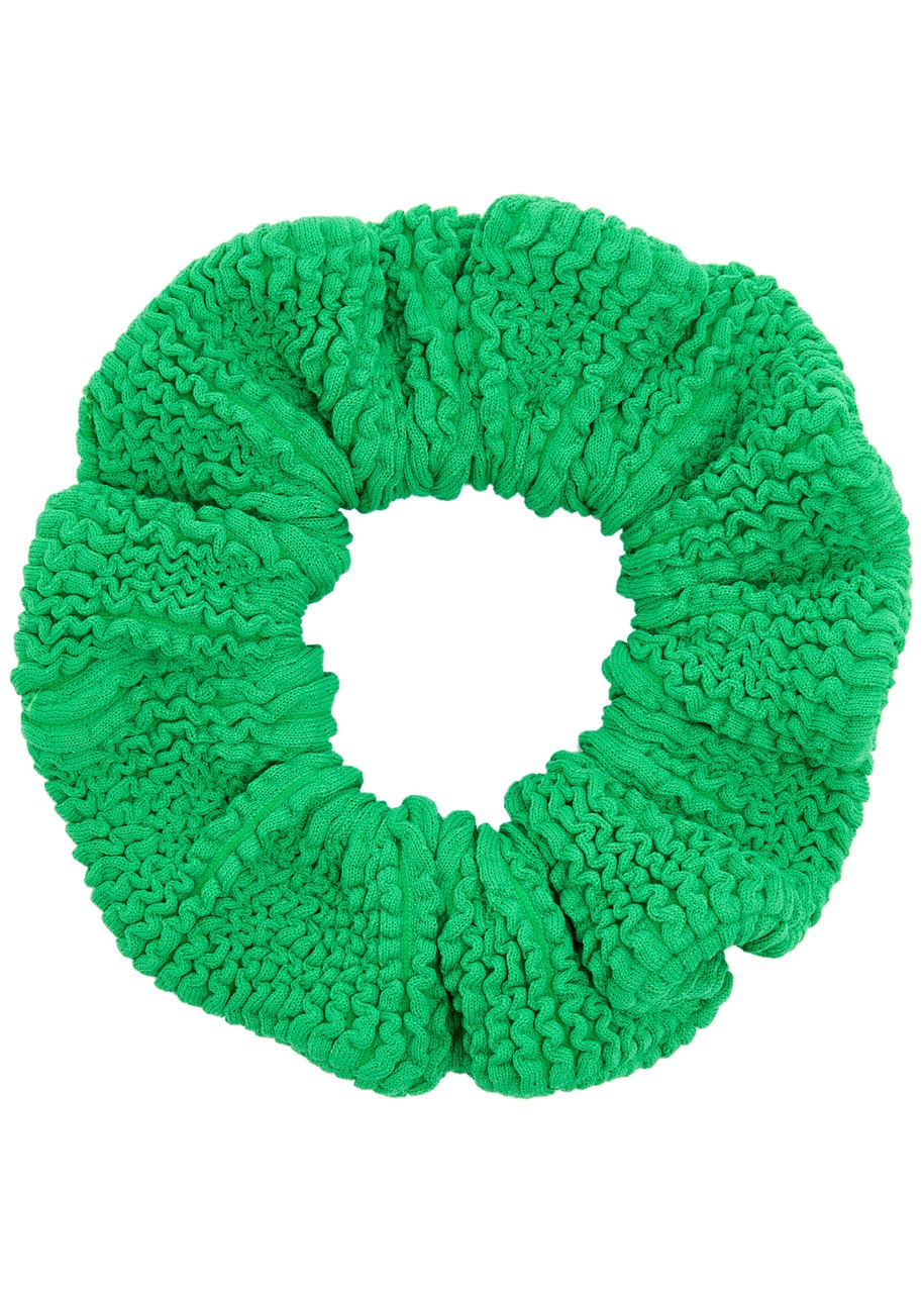 Hunza G Seersucker Scrunchie - 1