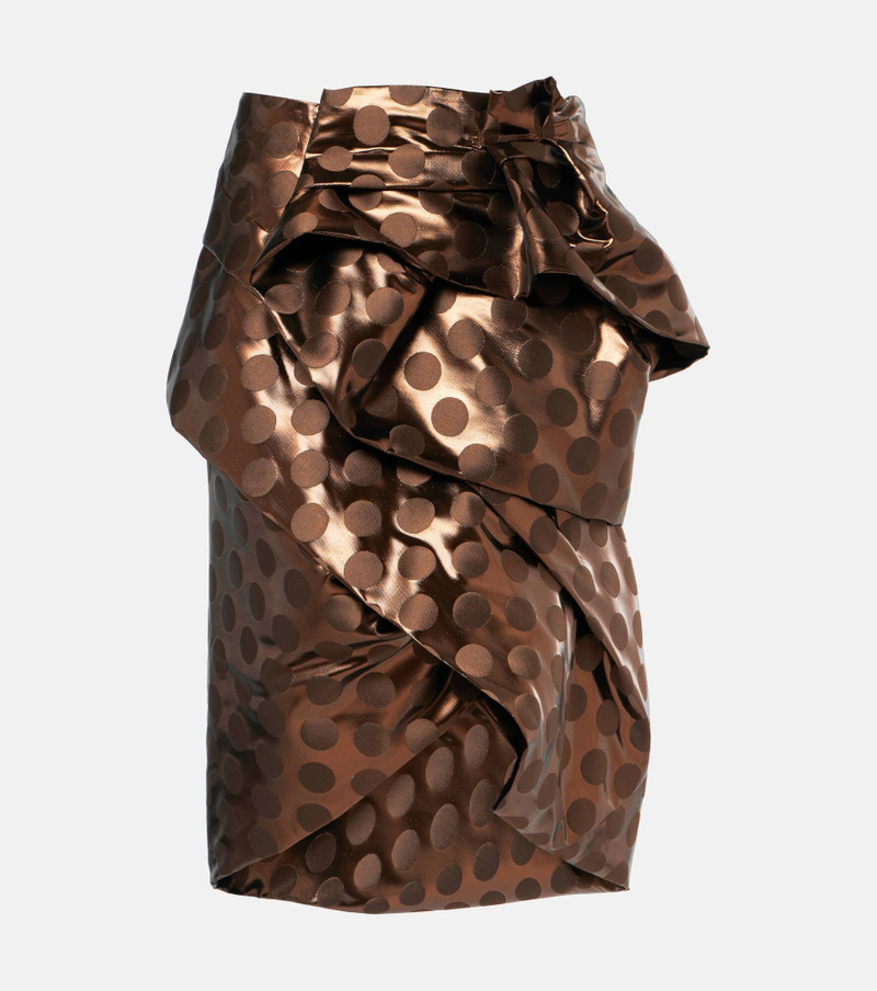 Lamé midi skirt - 1