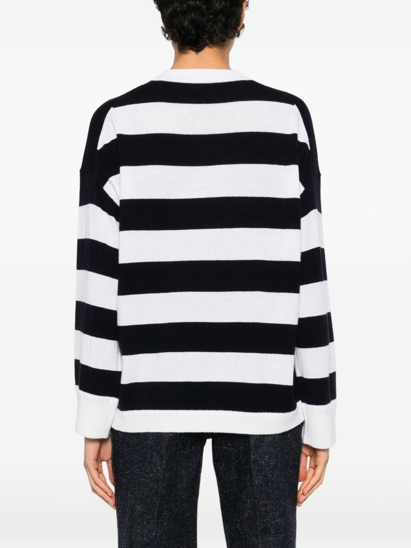 striped-pattern sweater 4