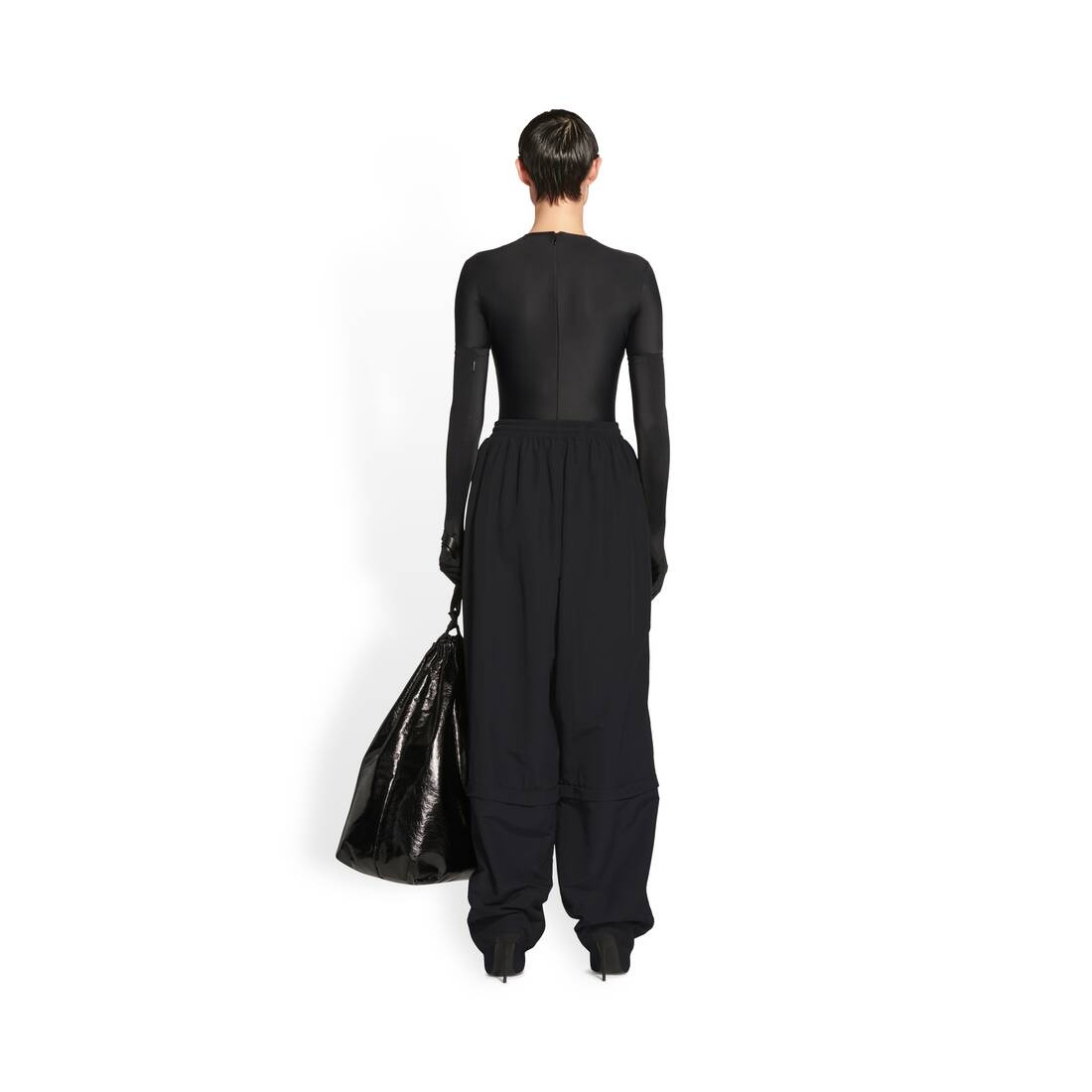 Women's Tracksuit Pantashoes  in Black - 4