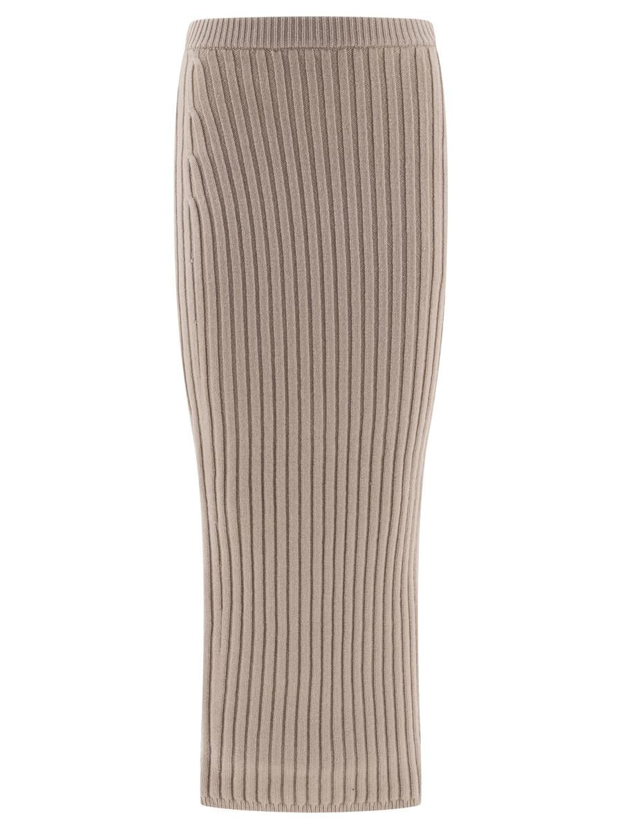 Max Mara Wool And Cashmere Knit Skirt - 1