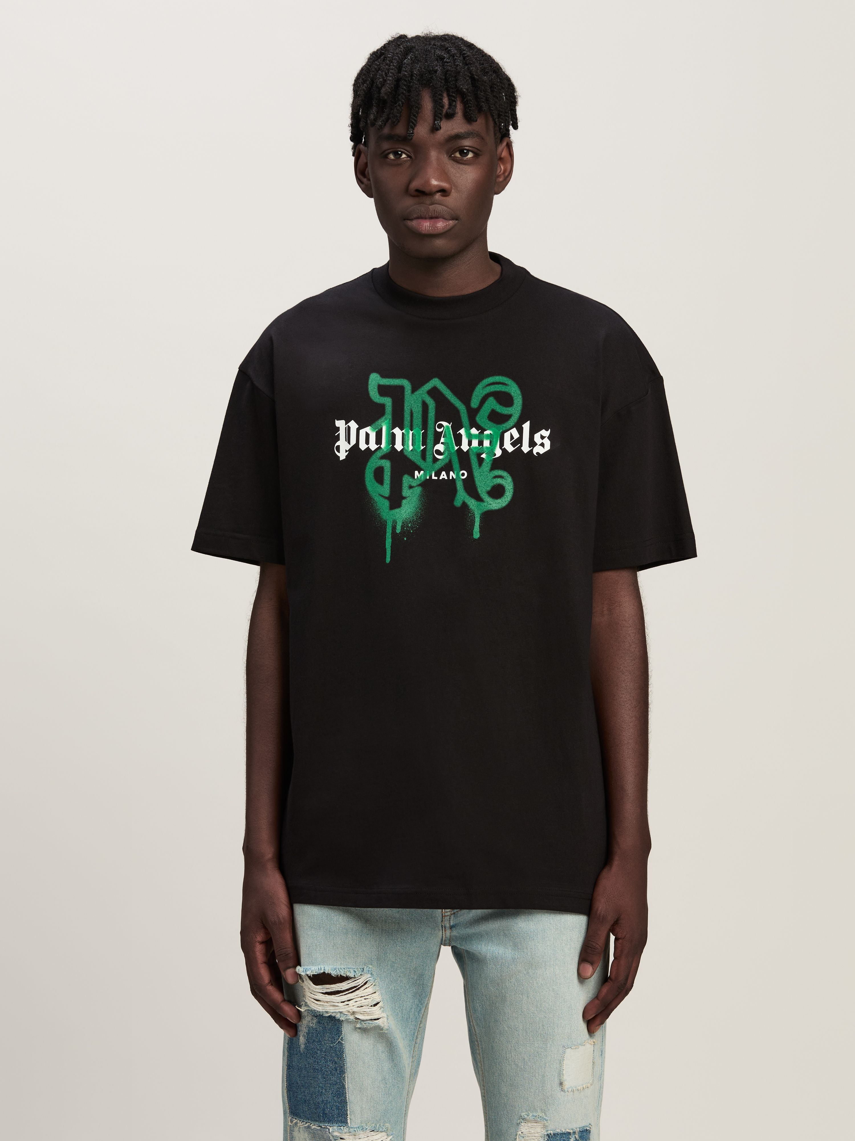 Monogram Spray City T-Shirt Milano - 3