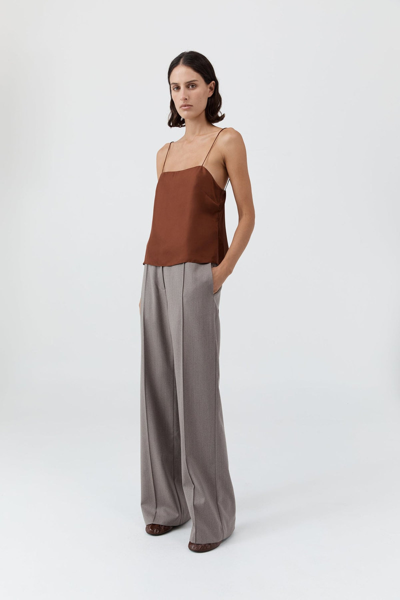 90s Silk Twill Cami - Brick 4
