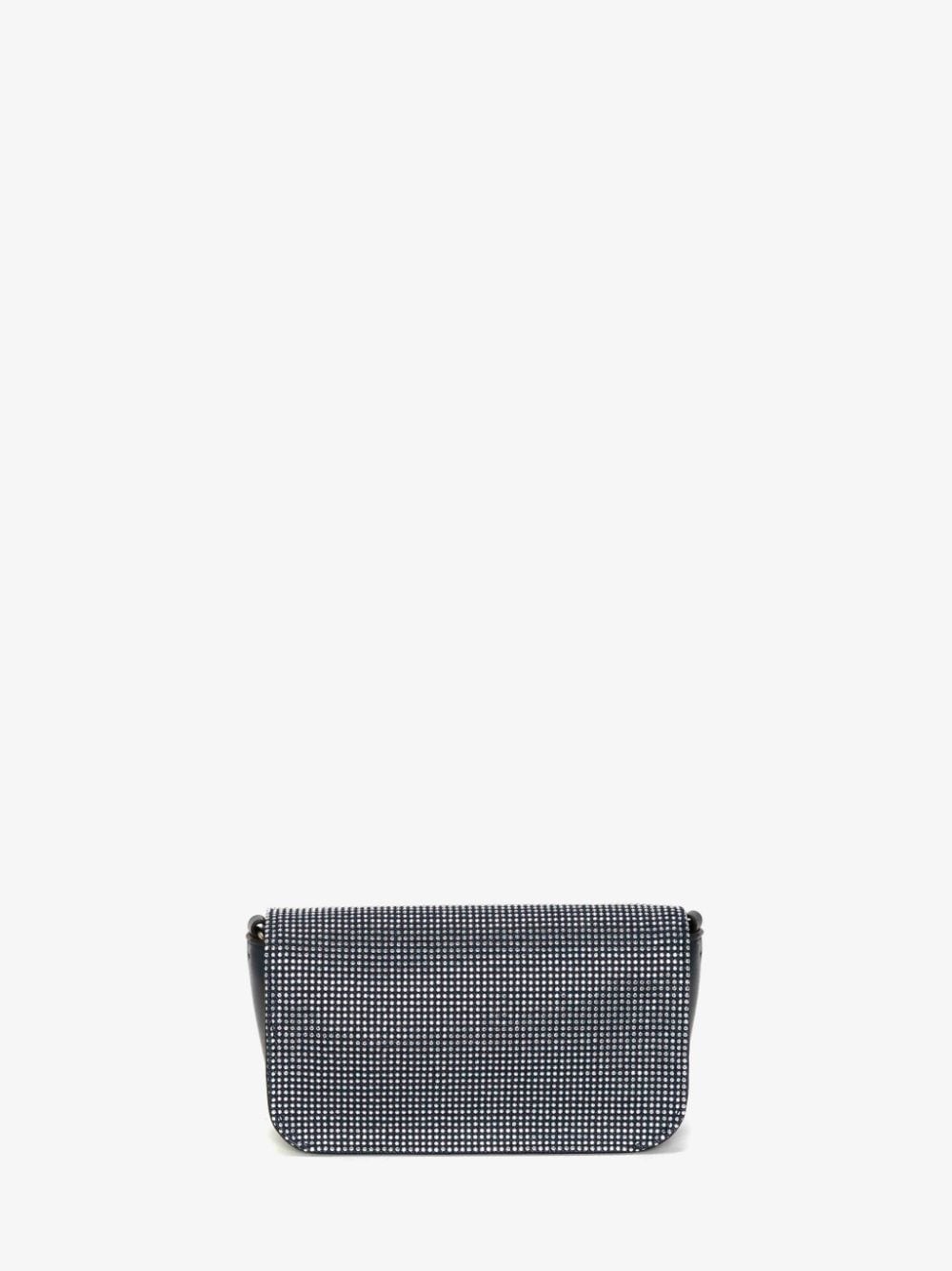 ANCHOR CHAIN BAGUETTE - HOTFIX DENIM SHOULDER BAG - 4