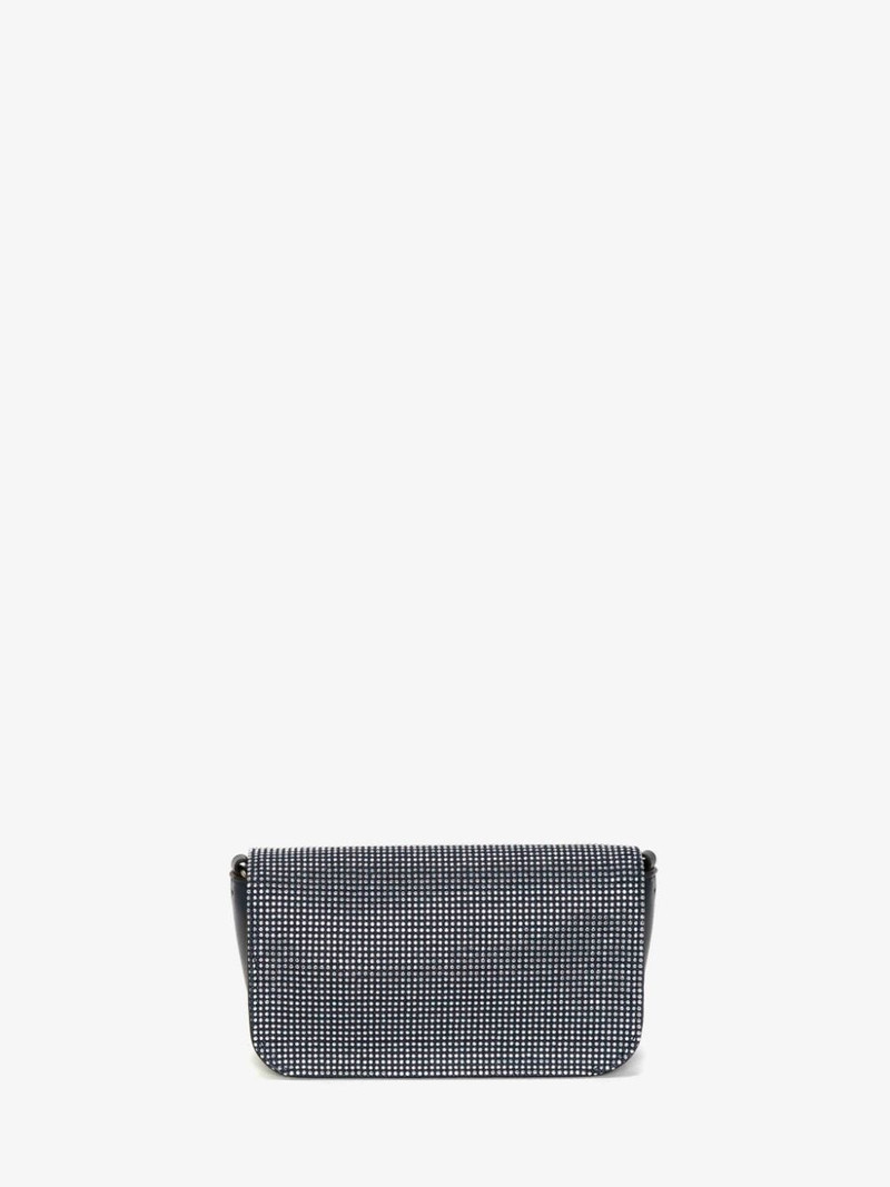 ANCHOR CHAIN BAGUETTE - HOTFIX DENIM SHOULDER BAG 4