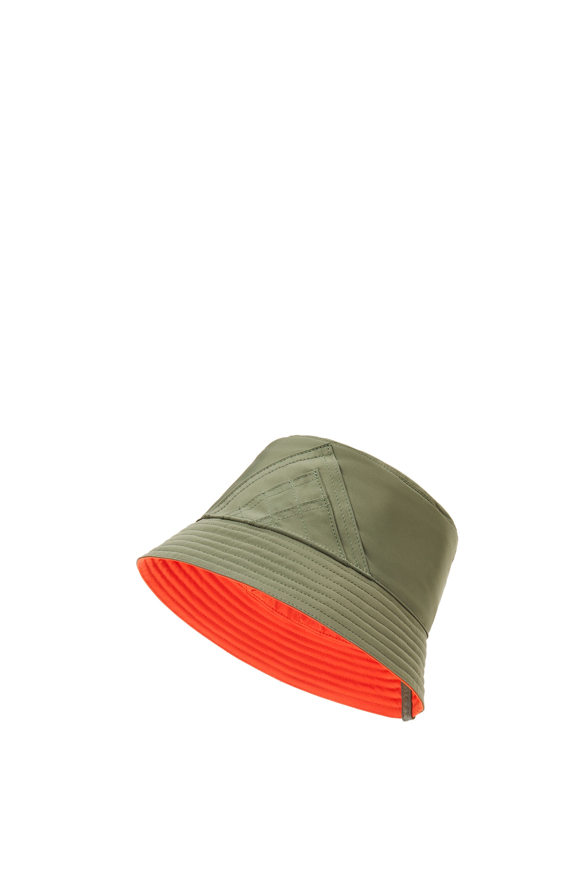 Reversible Anagram bucket hat in jacquard and nylon - 1