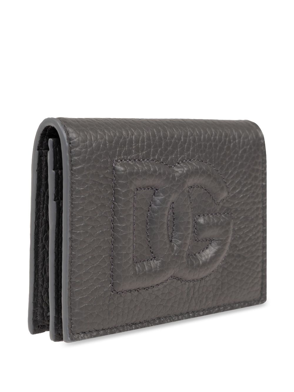 logo-embossed leather wallet - 3