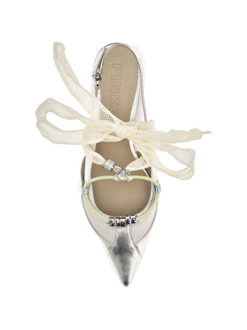 lace-up point-toe sandals 4
