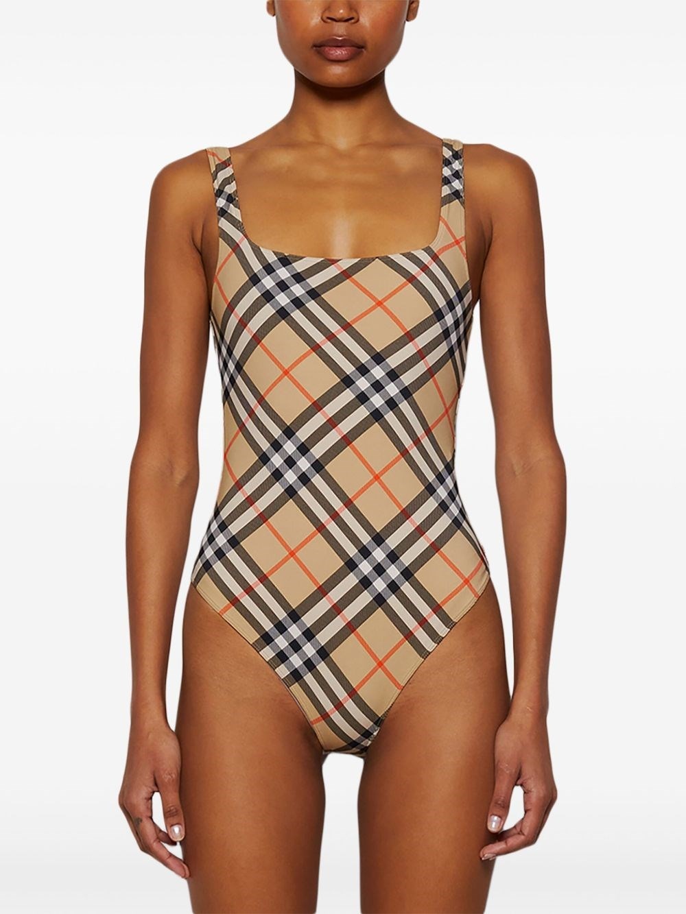 ワンピース水着 Burberry Costume Intero Check Burberry One-piece Swimsuit 'check' | italist