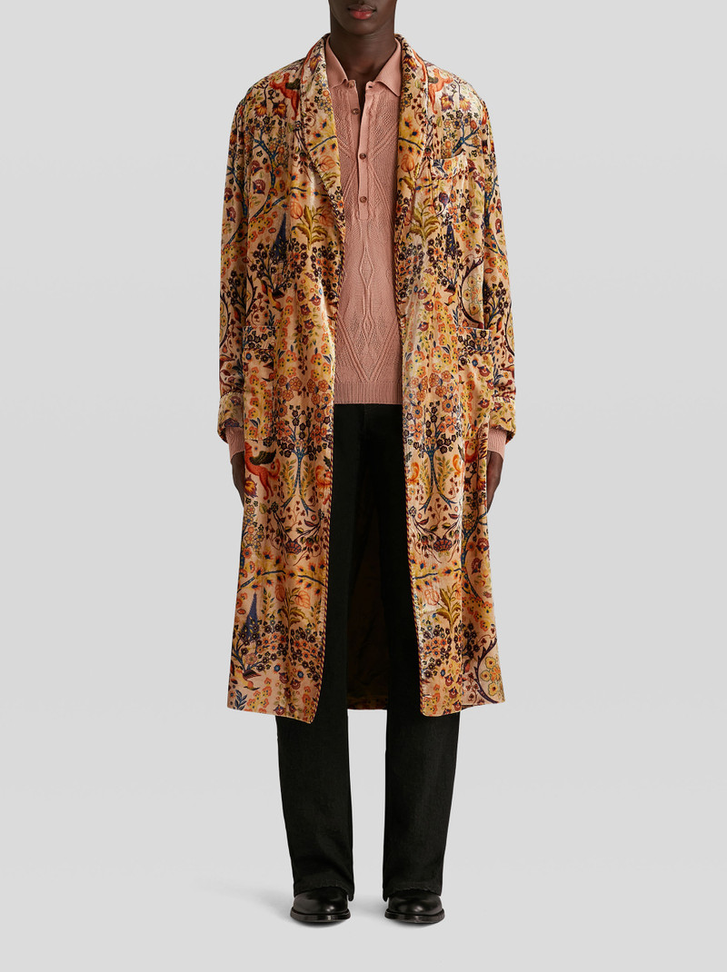 Etro CARPET PATTERN JERSEY POLO SHIRT outlook