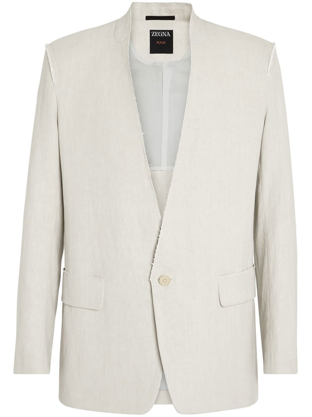 Pure Linen Fashion Show jacket - 1