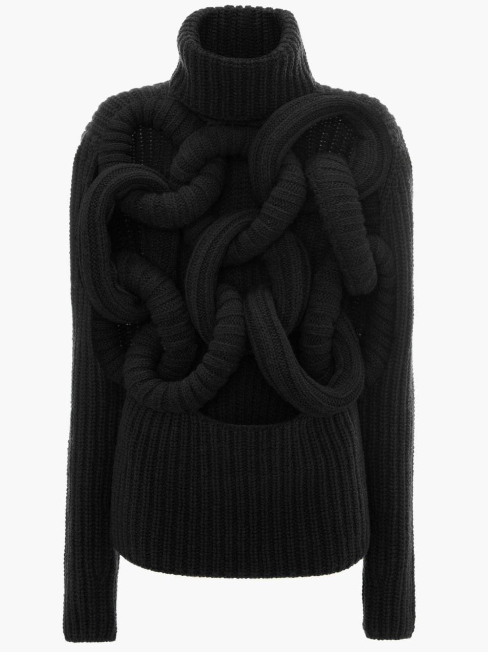 TUBULAR TURTLENECK JUMPER - 1