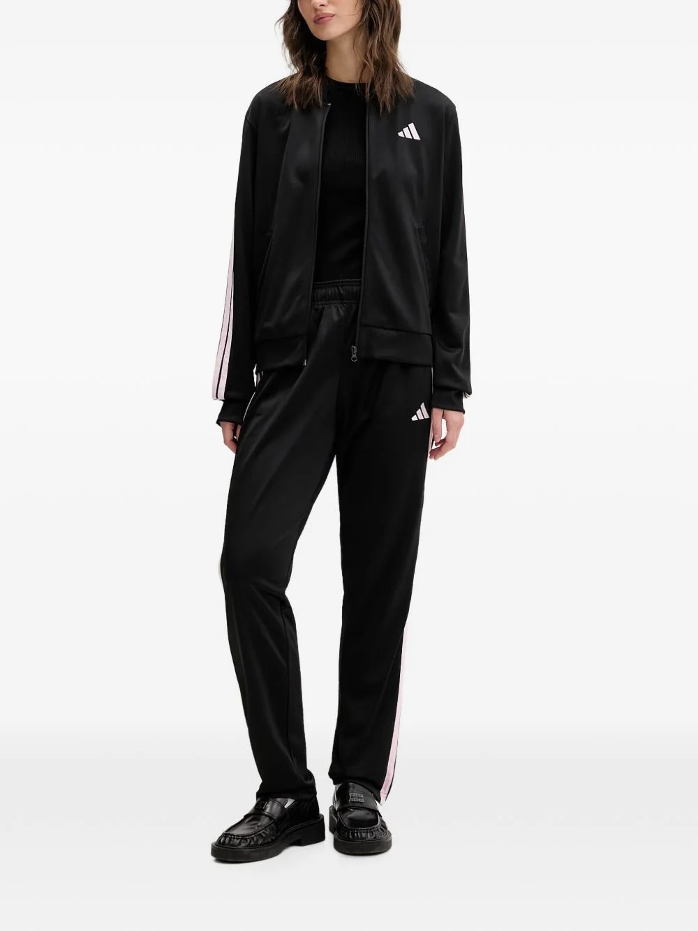 side-stripe tracksuit set - 1