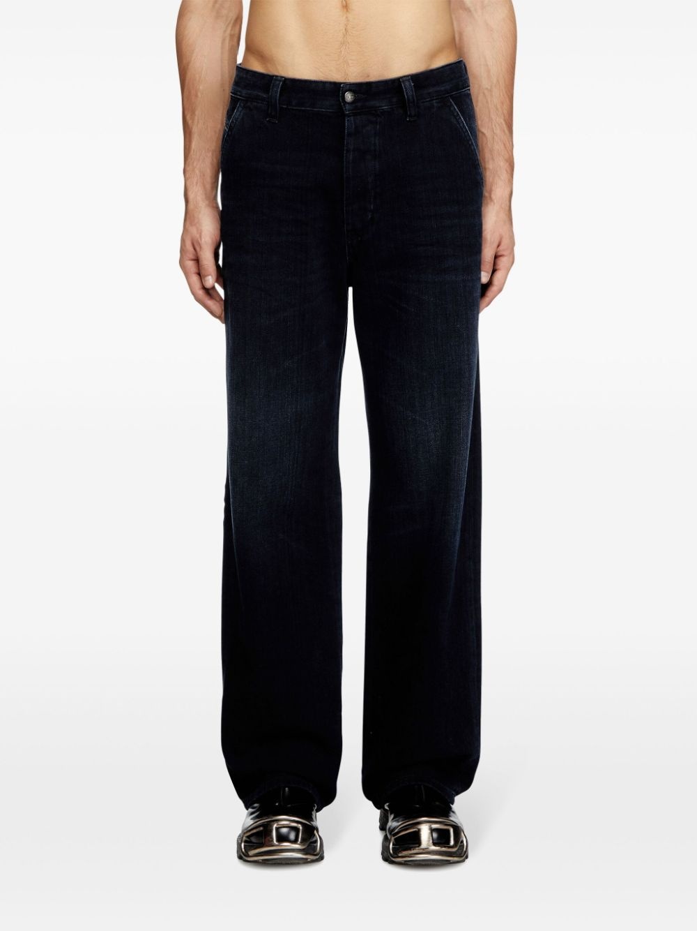 straight-leg jeans - 3