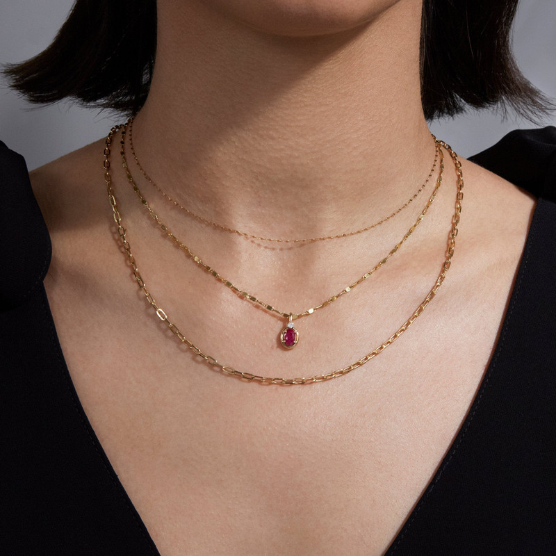 Ruby Bonbon Diamond Charm 4