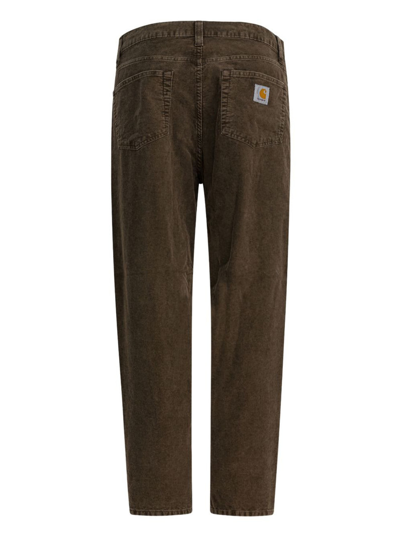 Carhartt WIP Aaron corduroy patch trousers outlook