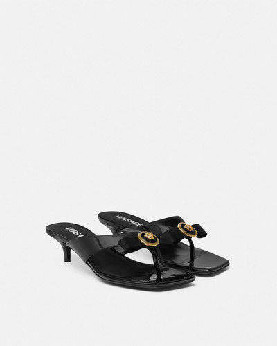VERSACE Gianni Ribbon Low Mules outlook