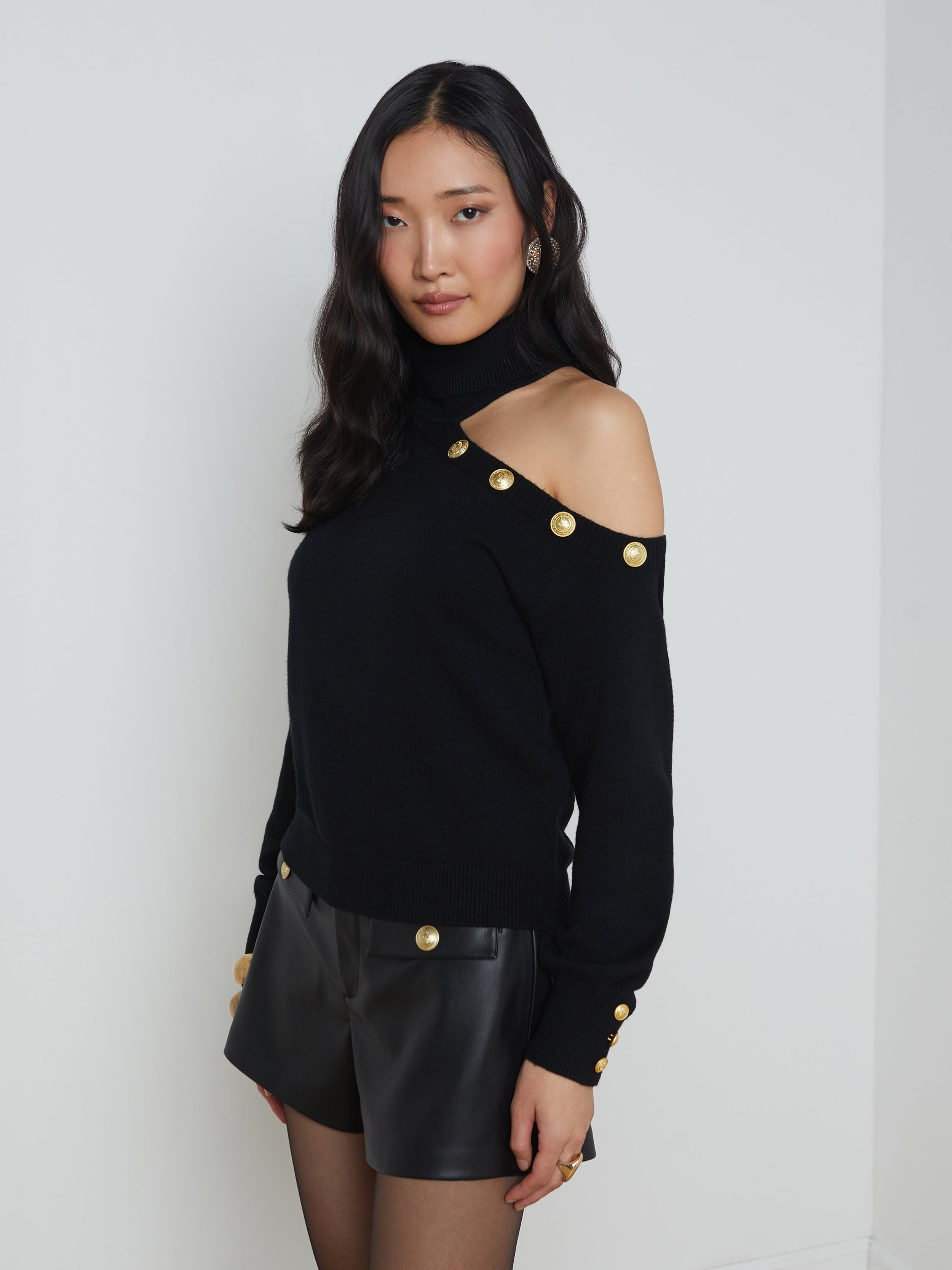 Brixie Cutout Turtleneck - 2
