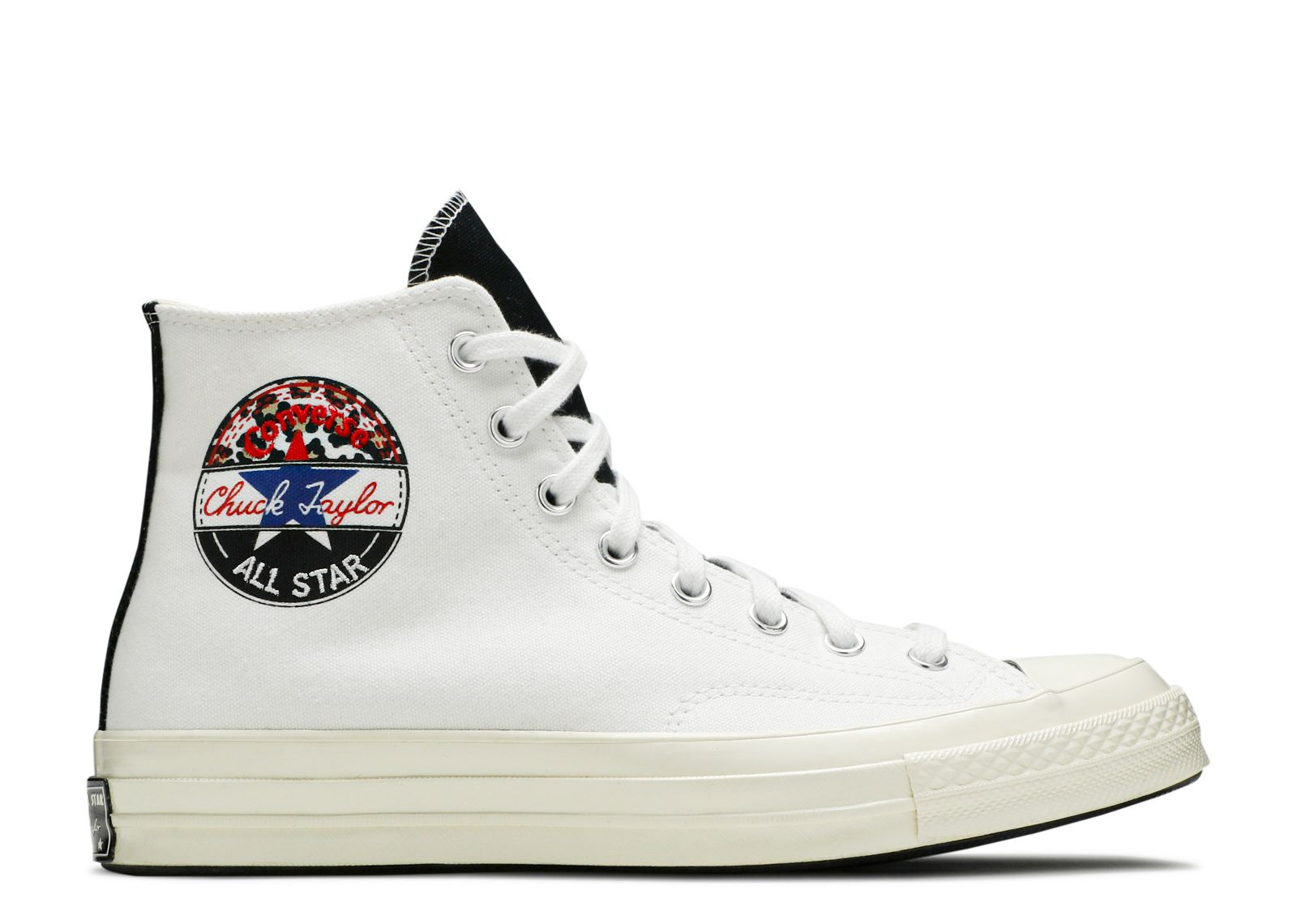 CHUCK 70 HI 'LOGO PLAY - WHITE RUSH BLUE' - 1