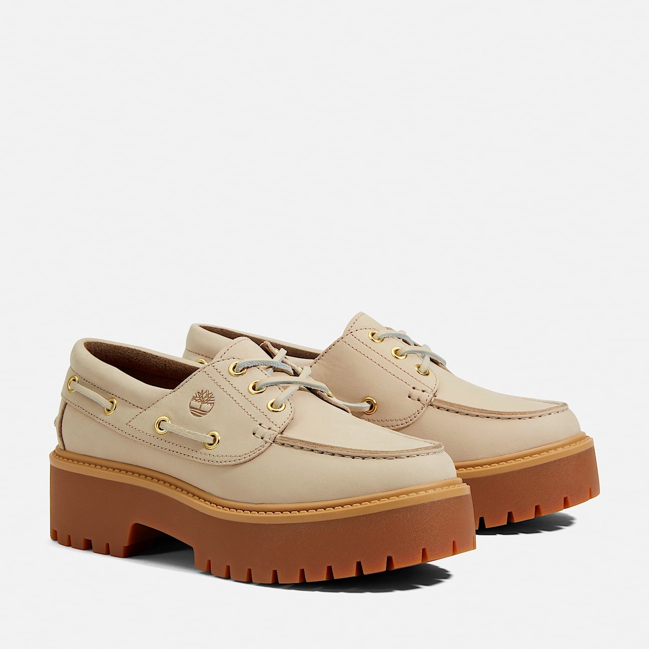 Women’s Stone Street Platform Boat Shoe - 4