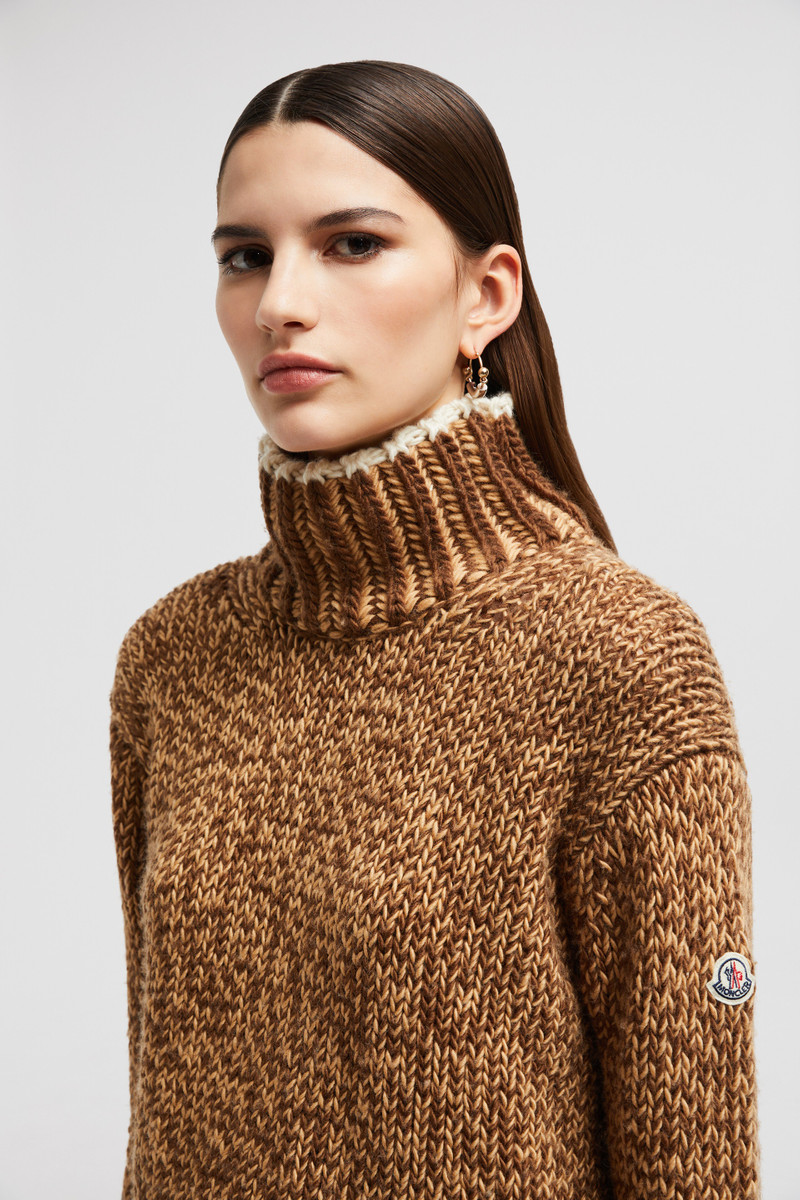Wool Blend Turtleneck Sweater 4