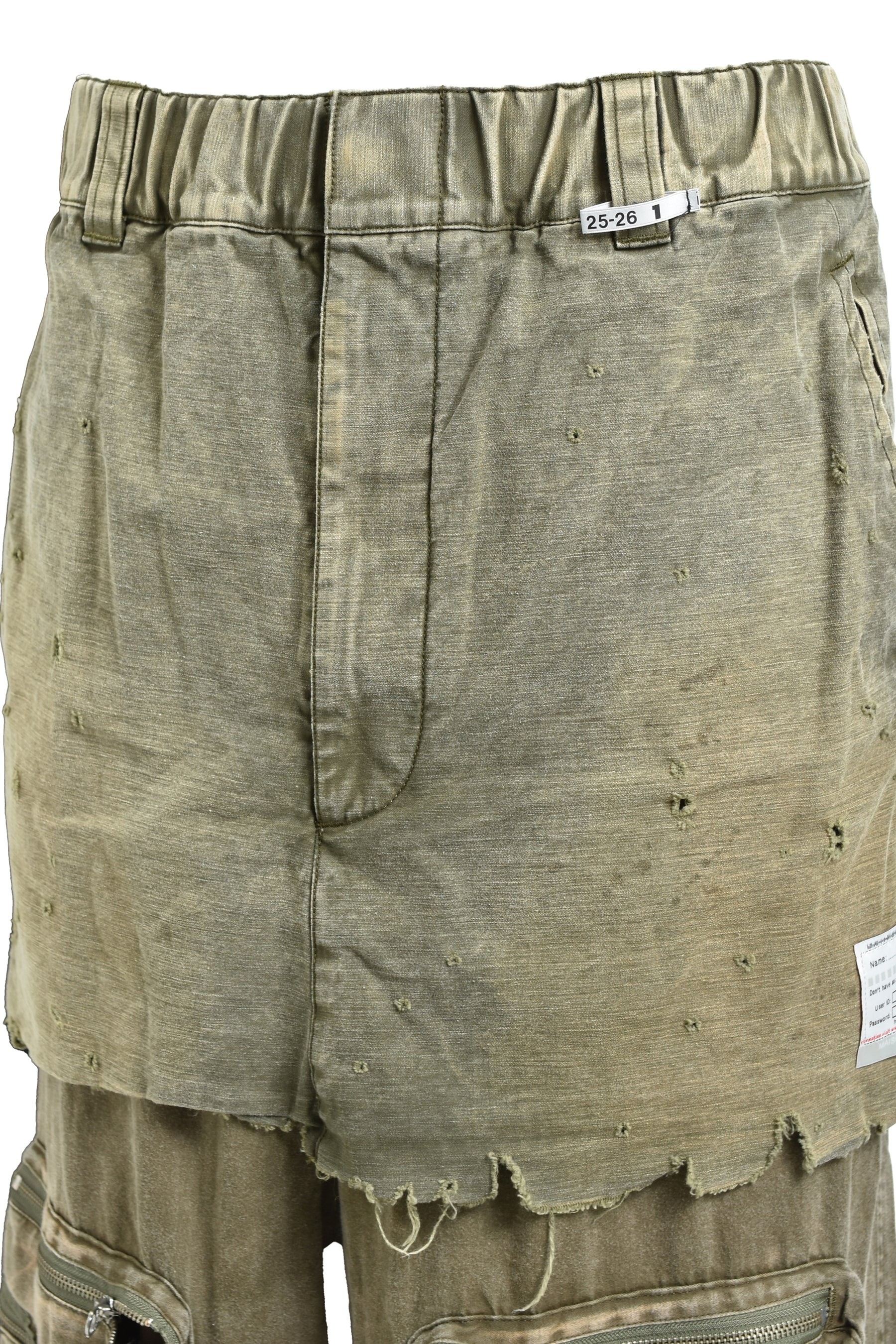 WAIST LAYERD FLIGHT PANTS / KHA - 8