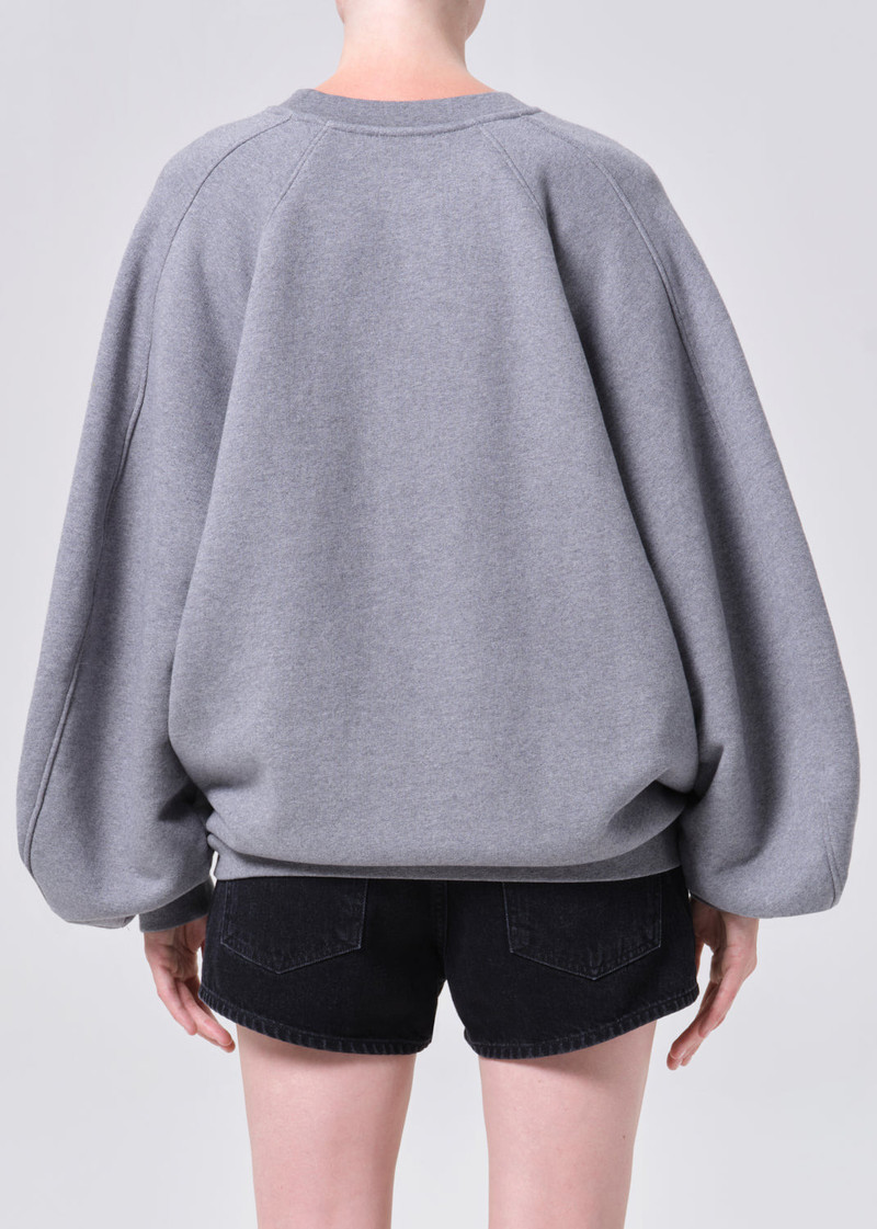 VALMA SWEATSHIRT IN GREY HEATHER 3