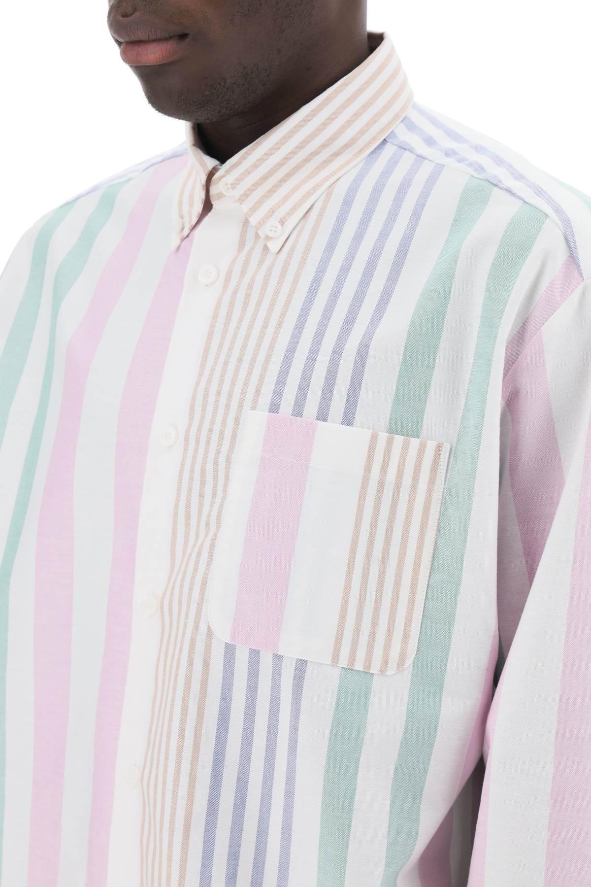 Mateo striped oxford shirt - 5